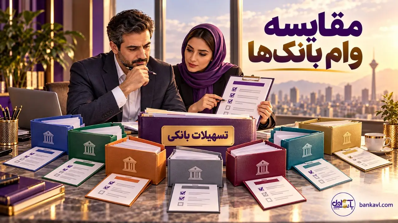 مقایسه وام بانک ها ، کدام بانک شرایط بهتری دارد؟