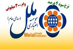 یک ماهه وام بگیرید؛ وام ۳۰۰ میلیون تومانی طرح تسهیلاتی “همای ملل” با کارمزد ۴ درصد/جزییات