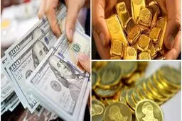 نرخ ارز، دلار، سکه، طلا و یورو دوشنبه ۲۰ مرداد 1404/ کاهش قیمت طلا