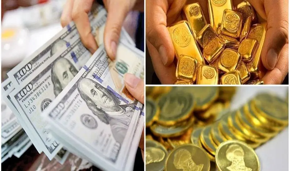 نرخ ارز، دلار، سکه، طلا و یورو دوشنبه ۲۰ مرداد 1404/ کاهش قیمت طلا