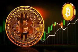 قیمت بیت‌کوین به آستانه ثبت رکورد جدید رسید 