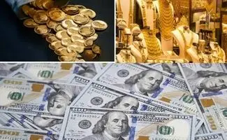 نرخ ارز دلار، طلا سکه  و یورو امروز  ۳۰ تیر ۱۴۰۵/افت قیمت طلا و سکه