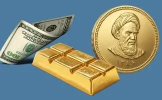 نرخ ارز دلار، طلا  سکه و یورو امروز دوشنبه ۱۲ مرداد ۱۴۰۵/ افت قیمت طلا و سکه

