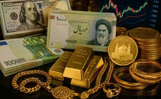 نرخ ارز دلار، طلا  سکه و یورو امروز چهارشنبه ۶ آبان ۱۴۰۵/ صعود قیمت طلا و سکه