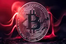 سقوط ناگهانی قیمت بیت کوین