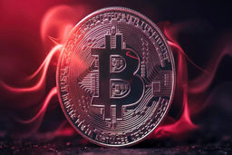 سقوط ناگهانی قیمت بیت کوین
