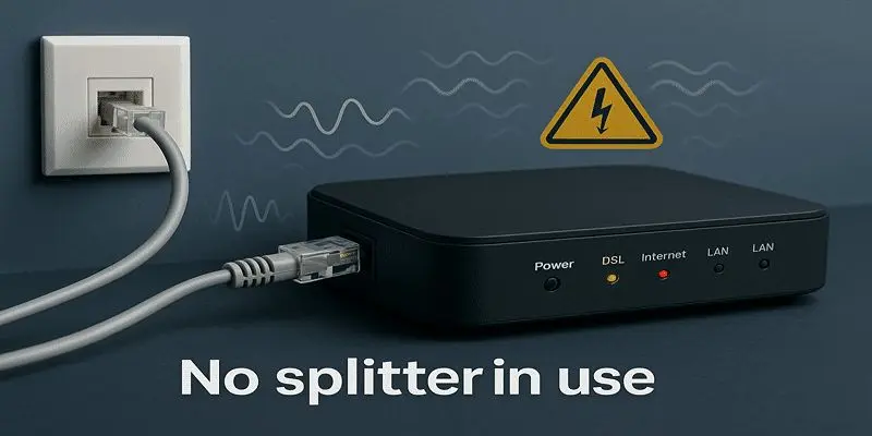 رایج ترین موارد در بررسی علت روشن نشدن چراغ اینترنت مودم