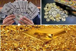 نرخ ارز دلار، طلا  سکه و یورو امروز ۱۸ مرداد ۱۴۰۵/ رشد قیمت طلا