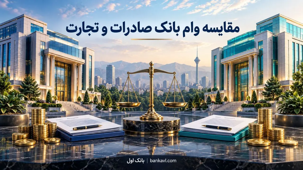 مقایسه وام بانک صادرات و تجارت در ۱۴۰۵؛ کدام بانک انتخاب بهتری است؟