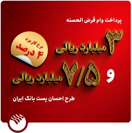 شرایط وام قرض الحسنه ۳۰۰ میلیون تومانی   پست بانک 