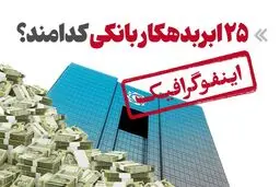 ۲۵ ابربدهکار بانکی کدامند؟
