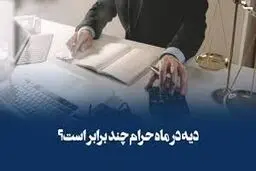 آیا دیه ی جراحت در ماه حرام دو برابر است ؟