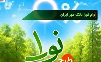 صفر تا ۱۰۰ وام نیم میلیاردی نورا با بازپرداخت پنج ساله با کارمزد ۴ درصد