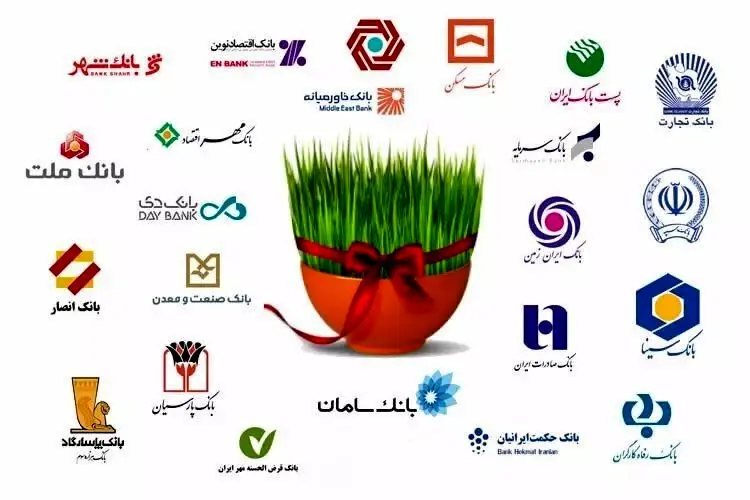 فهرست کشیک نوروزی بانک‌ها اعلام شد