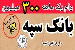 همه‌چیز درباره تسهیلات ۳۰۰ میلیون تومانی بانک سپه 