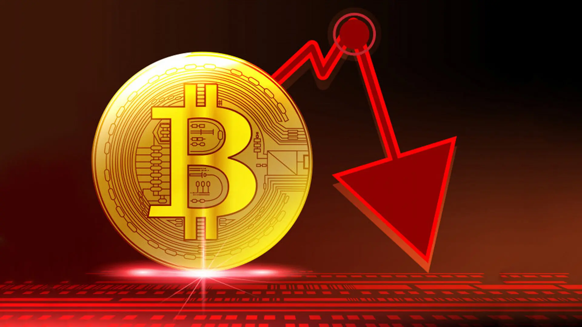 سرمایه گذاران بیت‌کوین در وضعیت قرمز قرار گرفتند