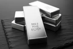 سود ۳۰۴ درصدی نقره در یک سال / مقایسه بازدهی طلا و قیمت نقره