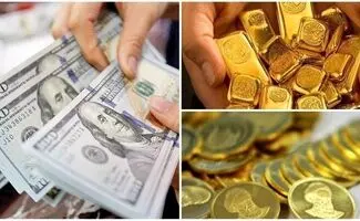  نرخ ارز دلار، طلا سکه  و یورو امروز ۲۸ مرداد ۱۴۰۵/ شیب تند طلا و سکه
