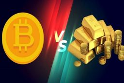 برای سرمایه‌گذاری،طلا بخریم یا بیت‌کوین ؟