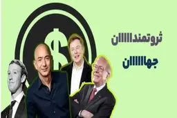 جدیدترین لیست ثروتمندترین افراد جهان