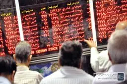 شاخص بورس منفی شد