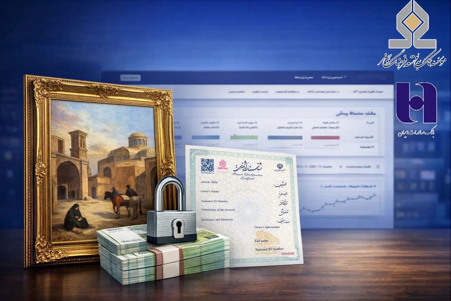 ورود آثار هنری ایرانی به نظام وثیقه بانکی!