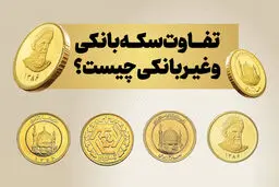 تفاوت سکه بانکی و غیر بانکی چیست؟
