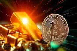 هر کیلوگرم  طلا = یک عدد بیت‌کوین!