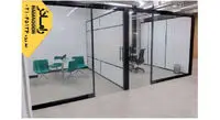 دیواره شیشه ای غیرلغزنده شیشه های لمینت، شیشه های مقاوم و چند لایه با لایه میانی از PVB