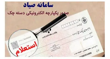 چک ثبت نشده در صیاد نگیرید/ دو فایده قانون جدید