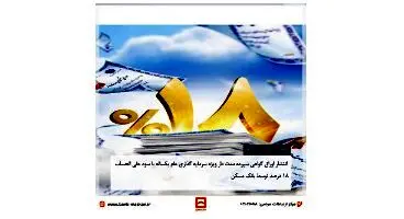 انتشار اوراق گواهی سپرده مدت دار ویژه سرمایه گذاری عام یکساله با سود علی الحساب ۱۸ درصد توسط بانک مسکن از تاریخ شنبه ۱۴۰۰/۰۶/۰۶