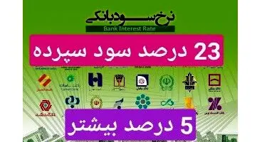 معرفی دو بانک که 23 درصد سود سپرده ( تا 5 درصد بیشتر از سایر بانک ها  ) به مشتریان  دادند