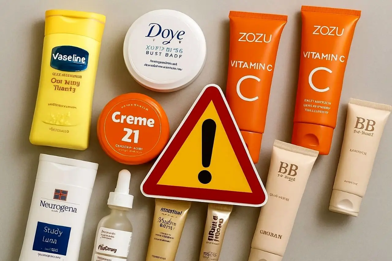 انتشار اسامی محصولات مراقبت از پوست غیرمجاز