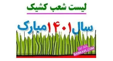 لیست شعب کشیک بانک ها در ایام تعطیلات نوروزی