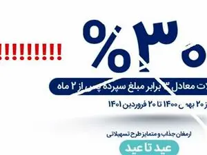 دبه به سبک نور/سود می دهیم ولی وام نه!