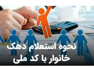 با کد ملی دهک یارانه‌ای را پیدا کنید