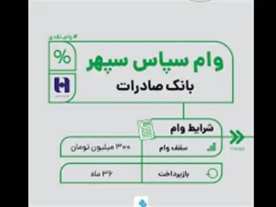 جزئیات ثبت نام وام ۳۰۰ میلیونی قرض الحسنه بانک صادرات با اقساط ۸ میلیون تومانی