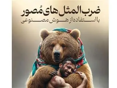 شاهکار بی‌نظیر هوش مصنوعی؛ ساخت ضرب‌المثل‌های ایرانی به روایت عکس!+تصاویر