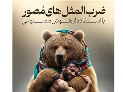 شاهکار بی‌نظیر هوش مصنوعی؛ ساخت ضرب‌المثل‌های ایرانی به روایت عکس!+تصاویر