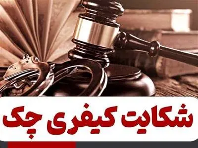 این ۸ چک قابل شکایت کیفری نیستند