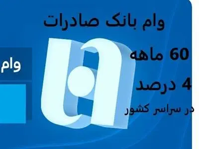 دریافت 12 وام بانک صادرات از 200 میلیون تا 1 میلیارد تومان در سراسر کشور / قرض الحسنه 4 درصدی تا ....