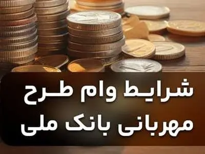 راهنما و نکات دریافت وام طرح مهربانی بانک ملی