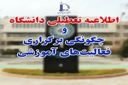 کدام دانشگاه ها از یک شنبه 14 دی ماه تا آخر هفته تعطیل هستند؟
