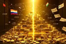 پیش‌بینی ۱۰ بانک از آینده طلا + اینفوگرافی