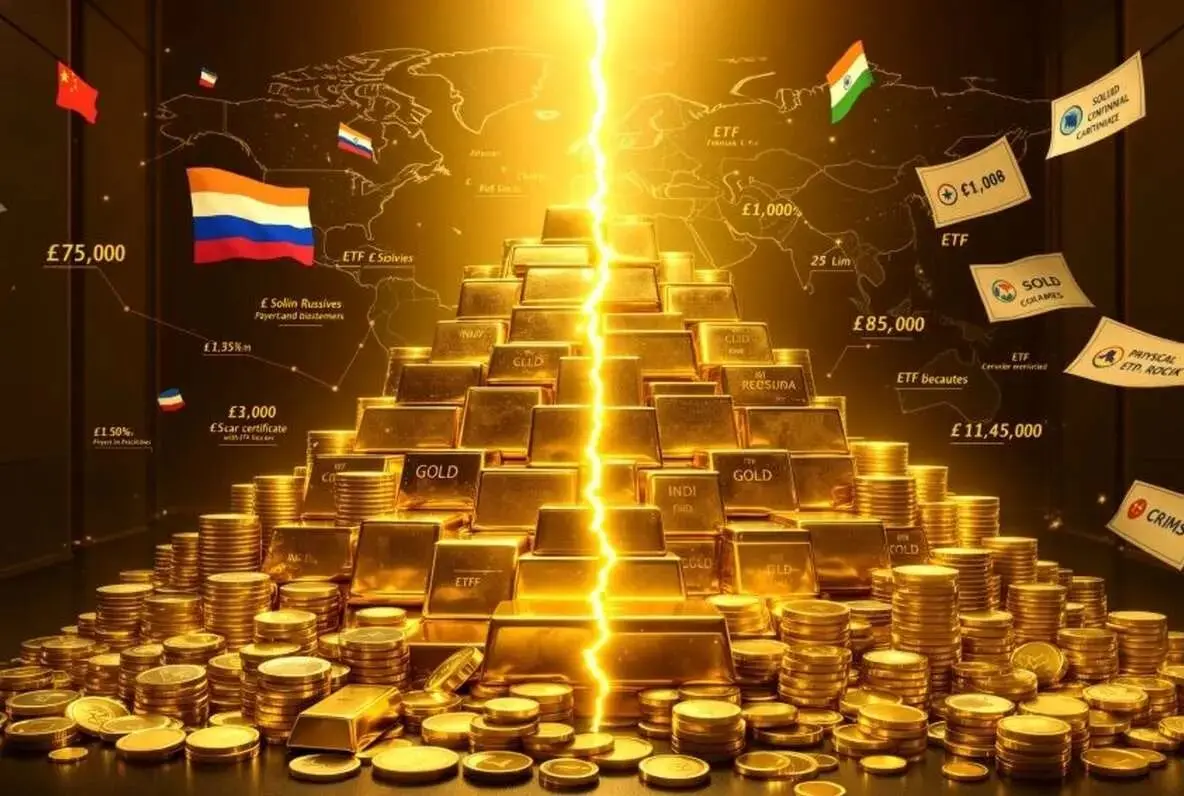 پیش‌بینی ۱۰ بانک از آینده طلا + اینفوگرافی