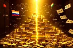 پیش‌بینی ۱۰ بانک از آینده طلا + اینفوگرافی