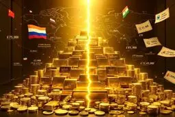 پیش‌بینی ۱۰ بانک از آینده طلا + اینفوگرافی