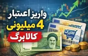 زمان‌بندی پرداخت اعتبار کالابرگ ۴ میلیونی 