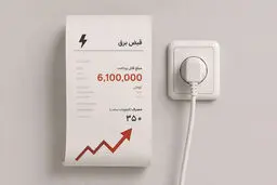 علت افزایش مبلغ قبوض برق چیست ؟