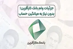  وام 300 میلیون تومانی بدون نیاز به سپرده بانک کارآفرین + جزئیات